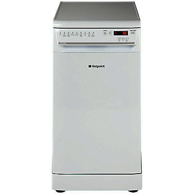 Hotpoint Ultima SIUF22111P Freestanding Slimline Dishwasher, White